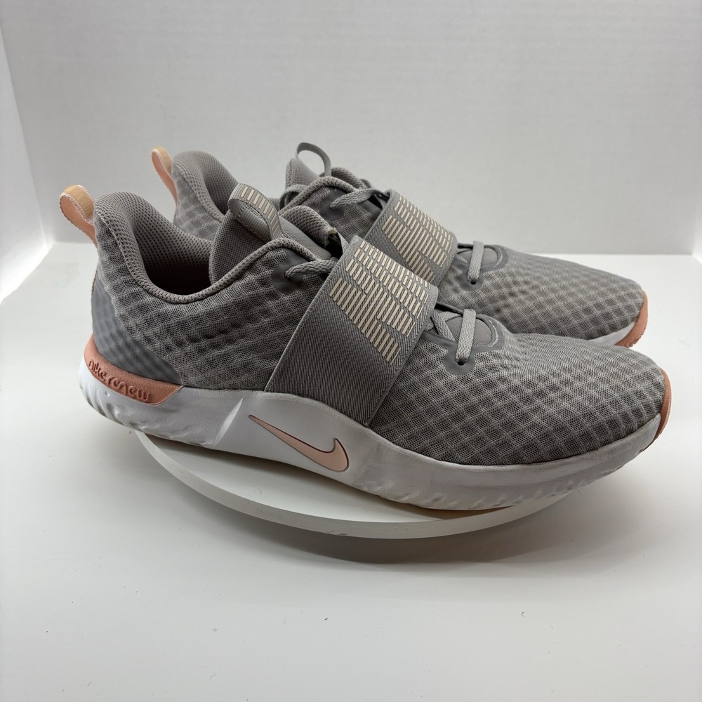 Nike Women's Renew In-Season TR 9 Sneaker Shoes Size 12 Atmosphere Grey Pink‎